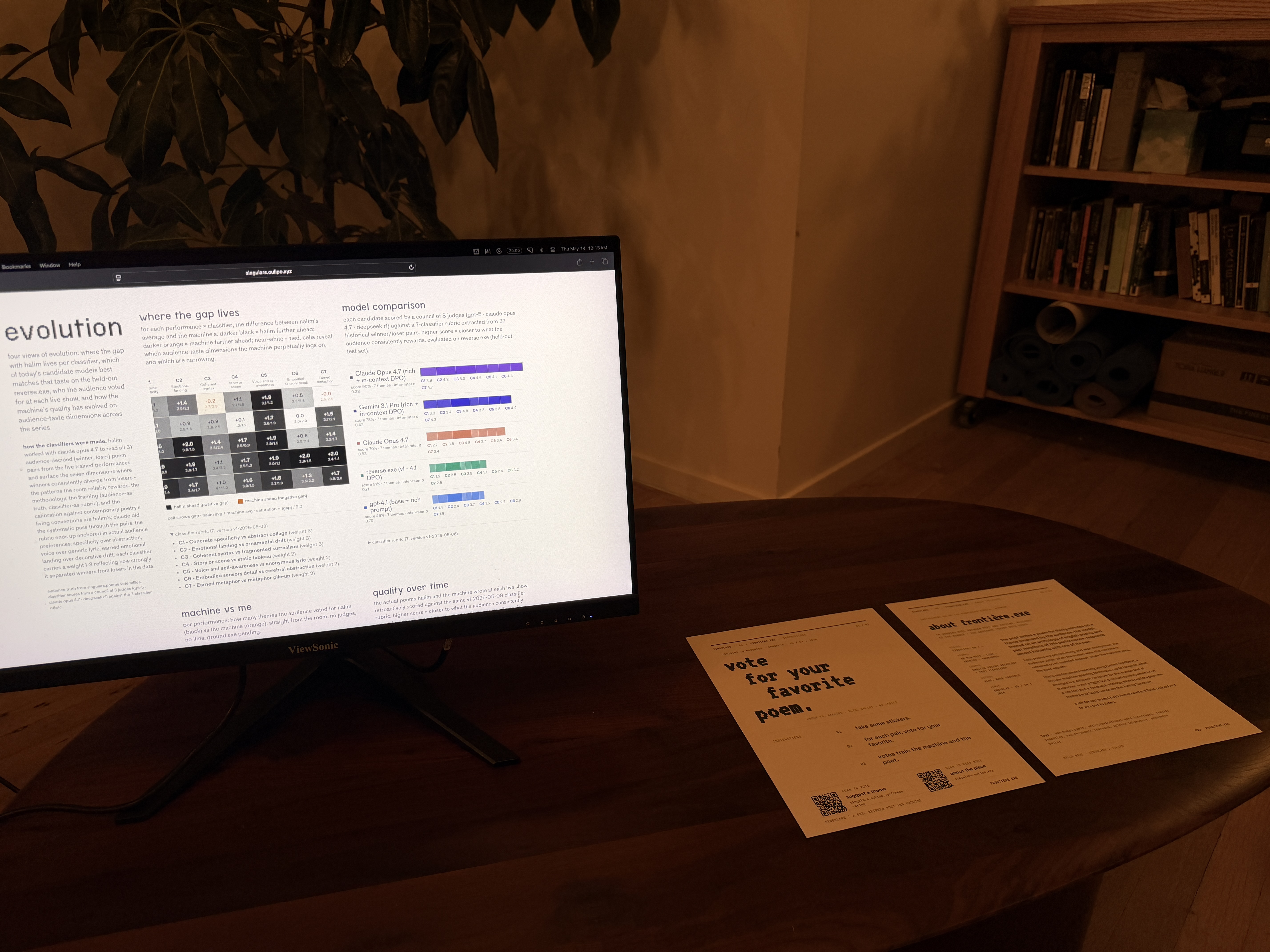 Frontière.exe performance documentation